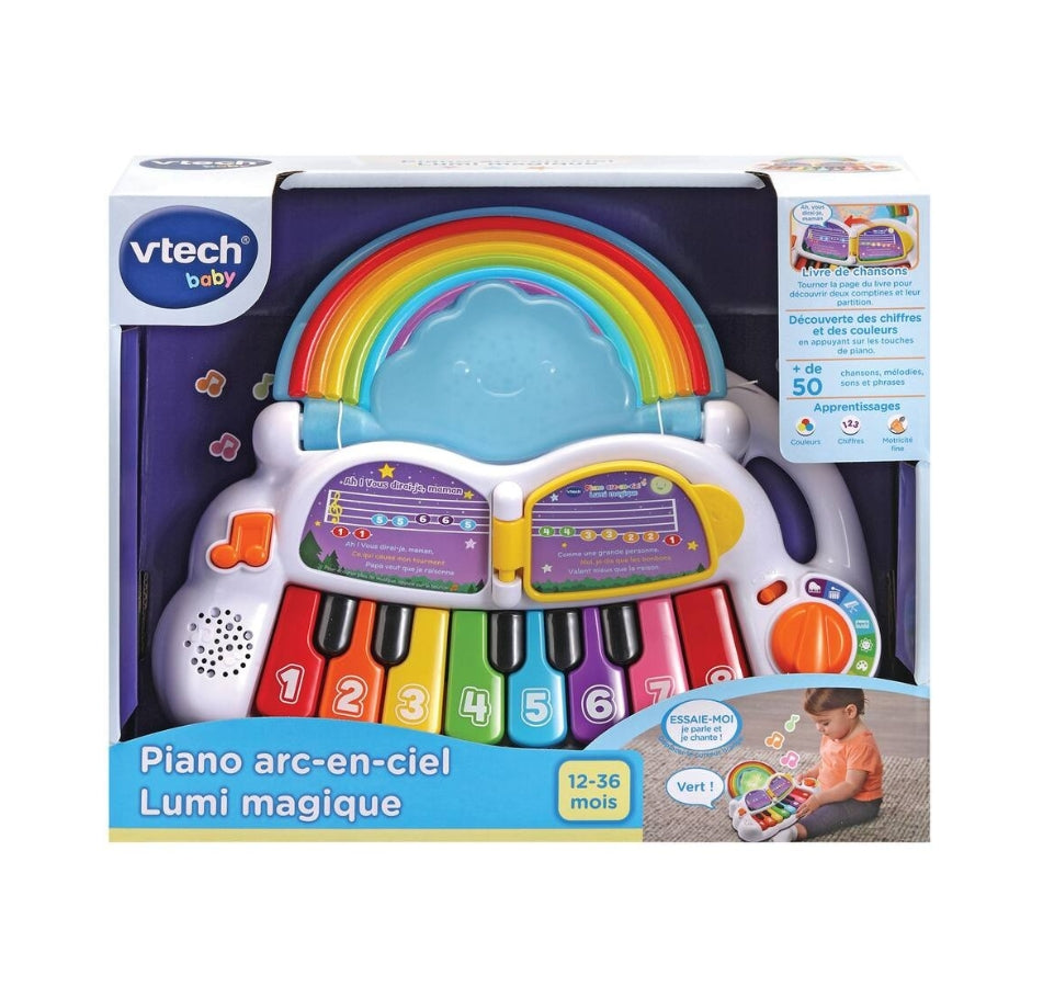 Vtech Baby Piano Arc-En-Ciel Lumi Magique