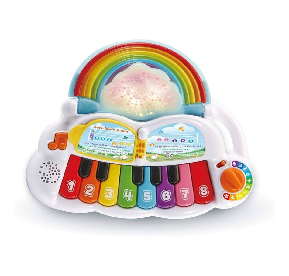 Vtech Baby Piano Arc-En-Ciel Lumi Magique