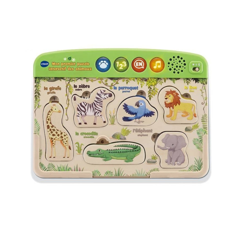 Vtech Mon Premier Puzzle Interactif Des Animaux