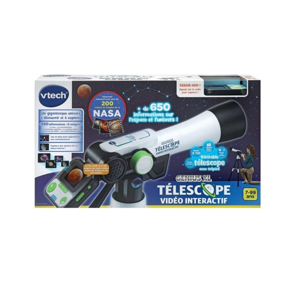 Vtech Genius Xl Telescope Video Interactif