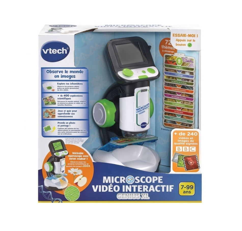 Vtech Microscope Video Interactif Genius Xl