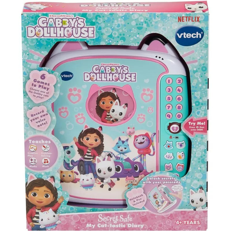 Gabbys Dollhouse Secret Safe My Cat-Tastic Diary