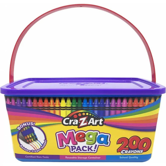 200 Pce Mega Pack Crayons