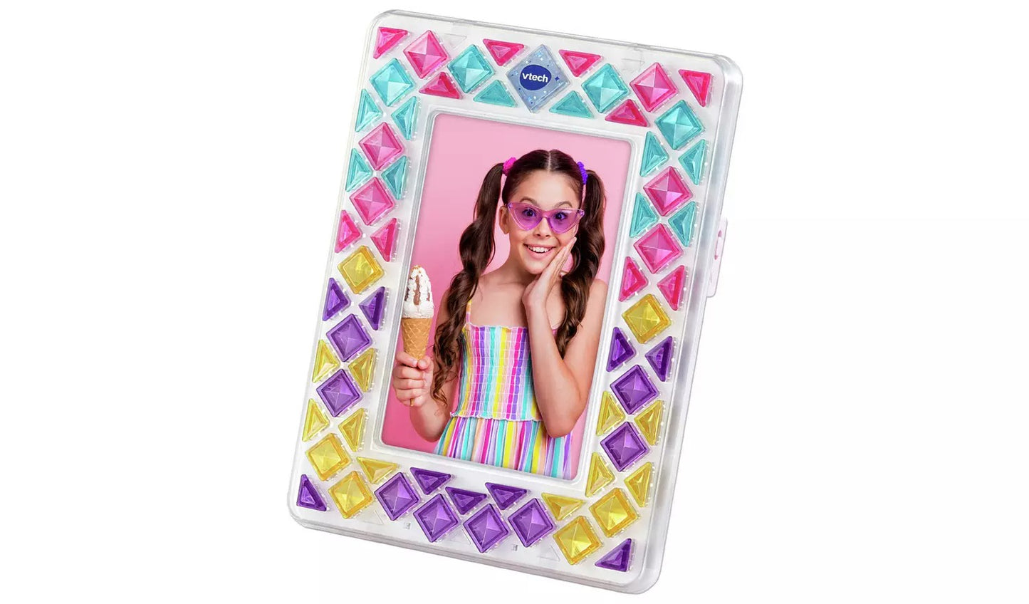 Mosaic Magic Lights Photo Frame