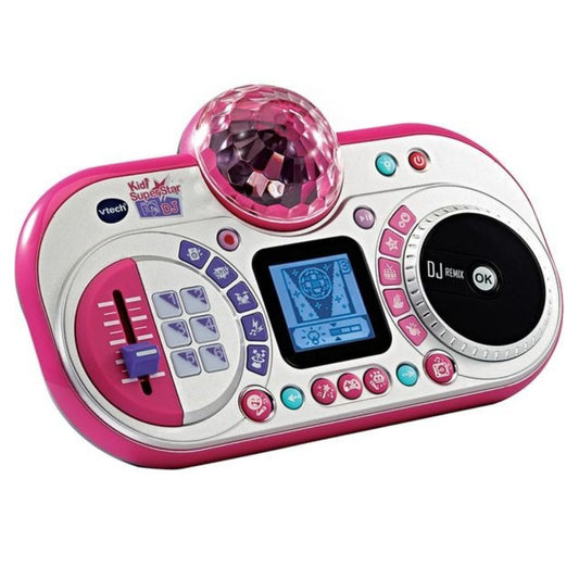 Kidi Super Star DJ & Karaoke System- Pink