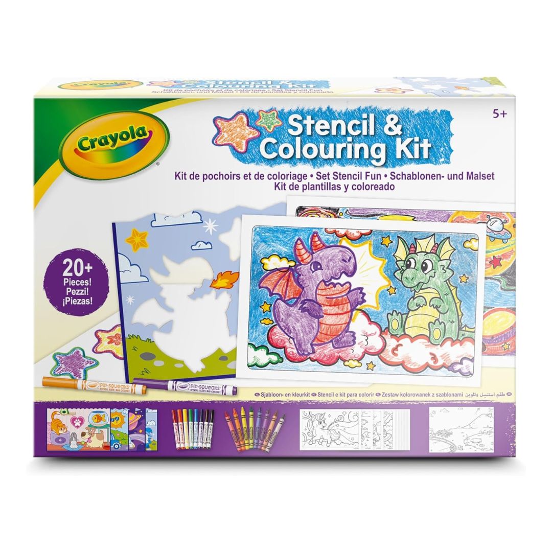 Crayola Fun Creative Stencil Fun Se