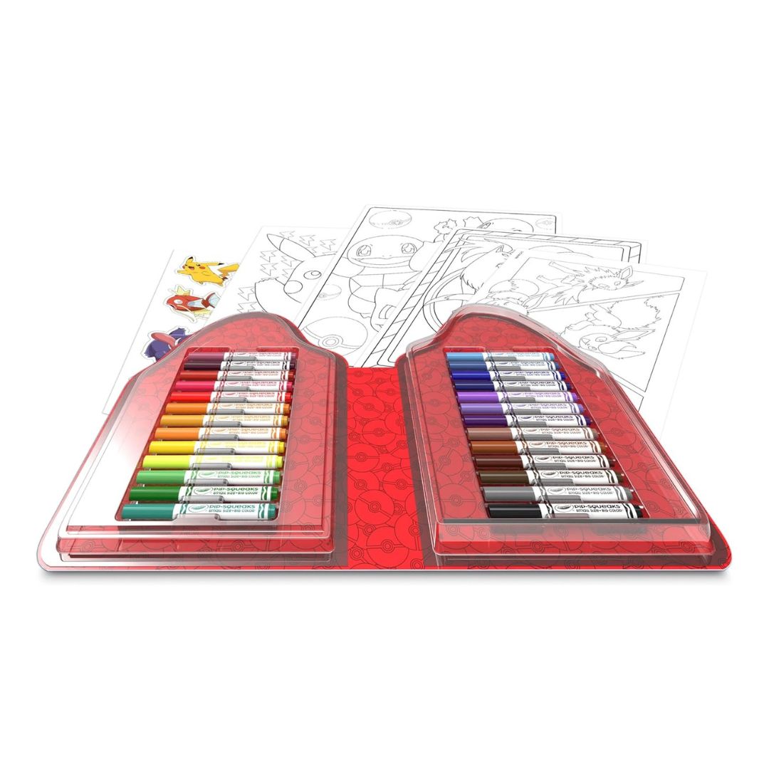 Pokemon Coloring and Sticker Case