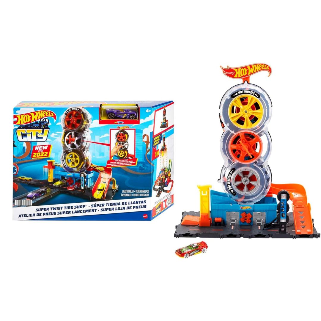 City Super Twist Tire Shop Playset