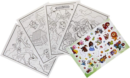 Crayola Mini Kids Fairy Tale Coloring Book