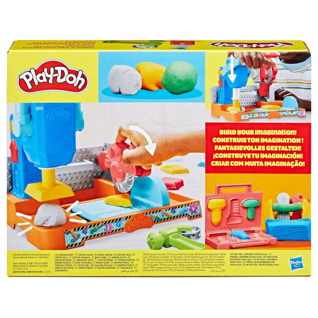 PlayDoh Tool Bench with Molds and Sawmill