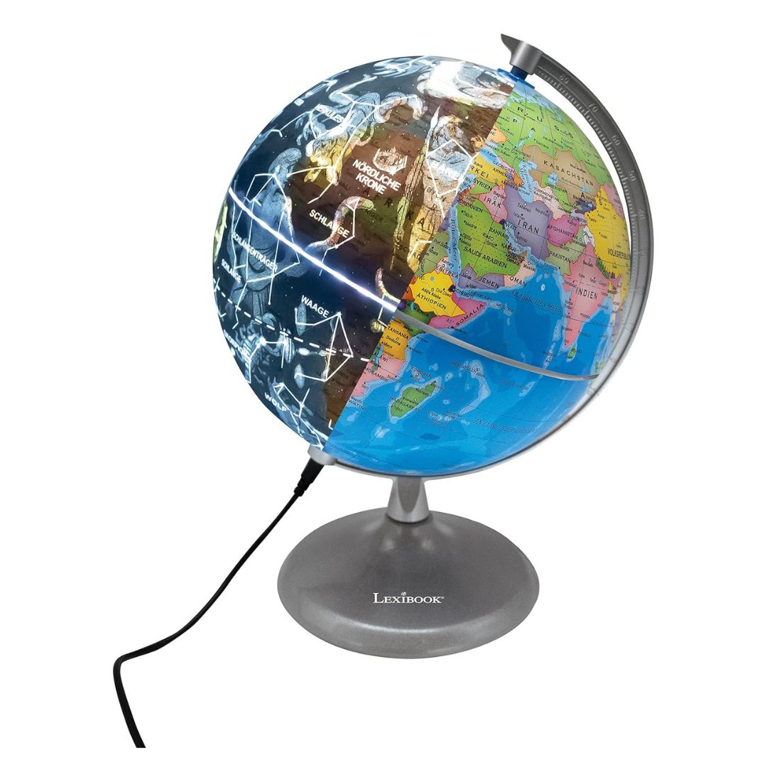 Illuminated 2-in-1 Globe