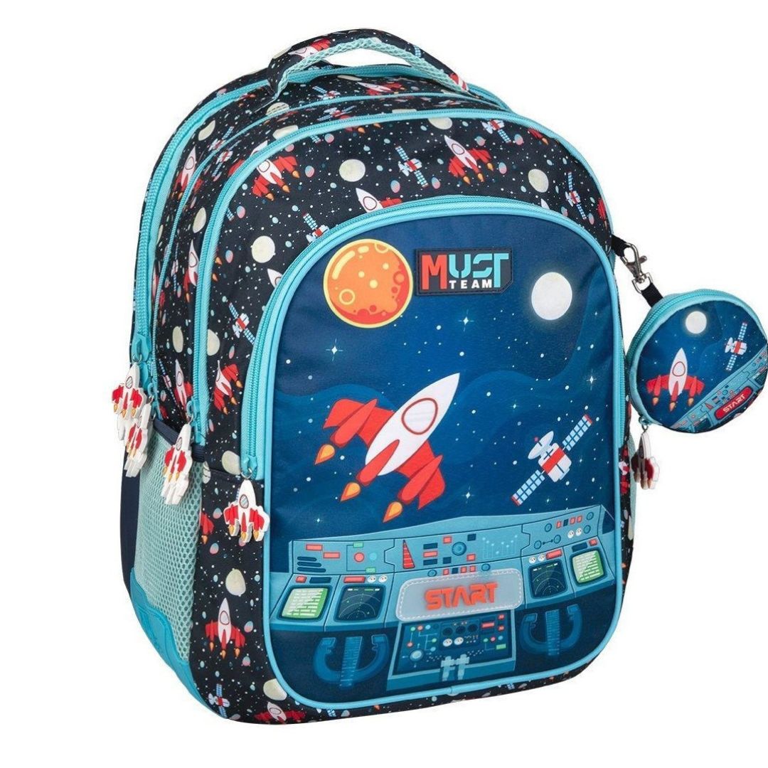 Must Rocket Fun Elementary School Backpack