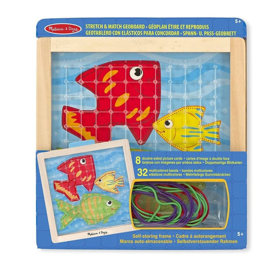 Stretch and Match Geoboard