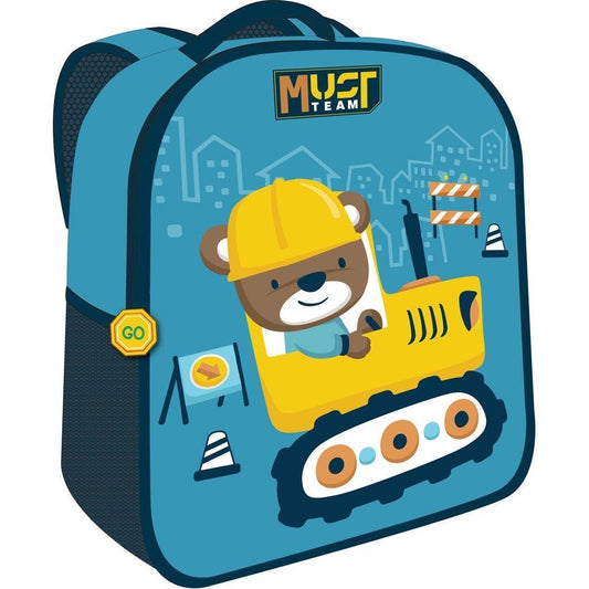 School Backpack 3D Construction