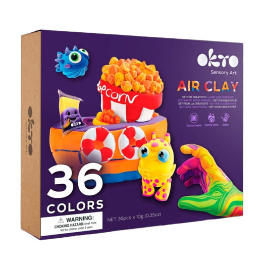 Air Clay 36 Colors Creativity Kit