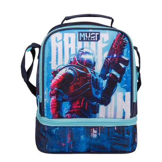 Robot insulated lunch bag