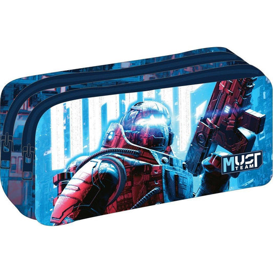 Robot School Pencil Case