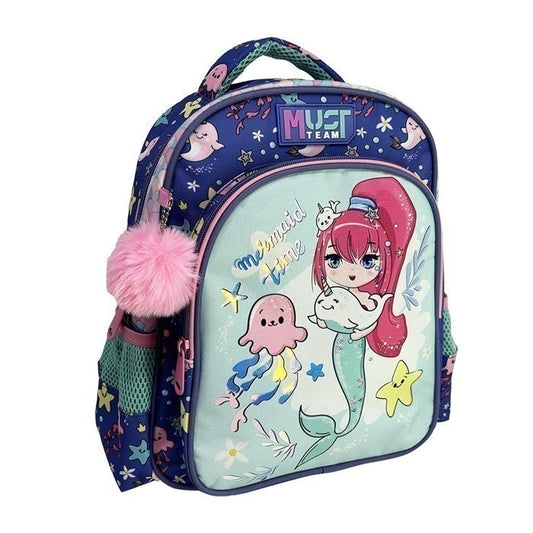 Mermaid Time Toddler School Backpack