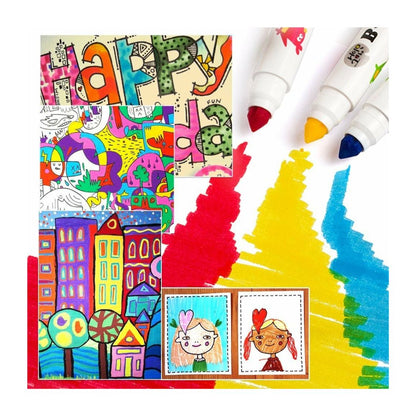 12 Colour Baby Roo Washable Markers