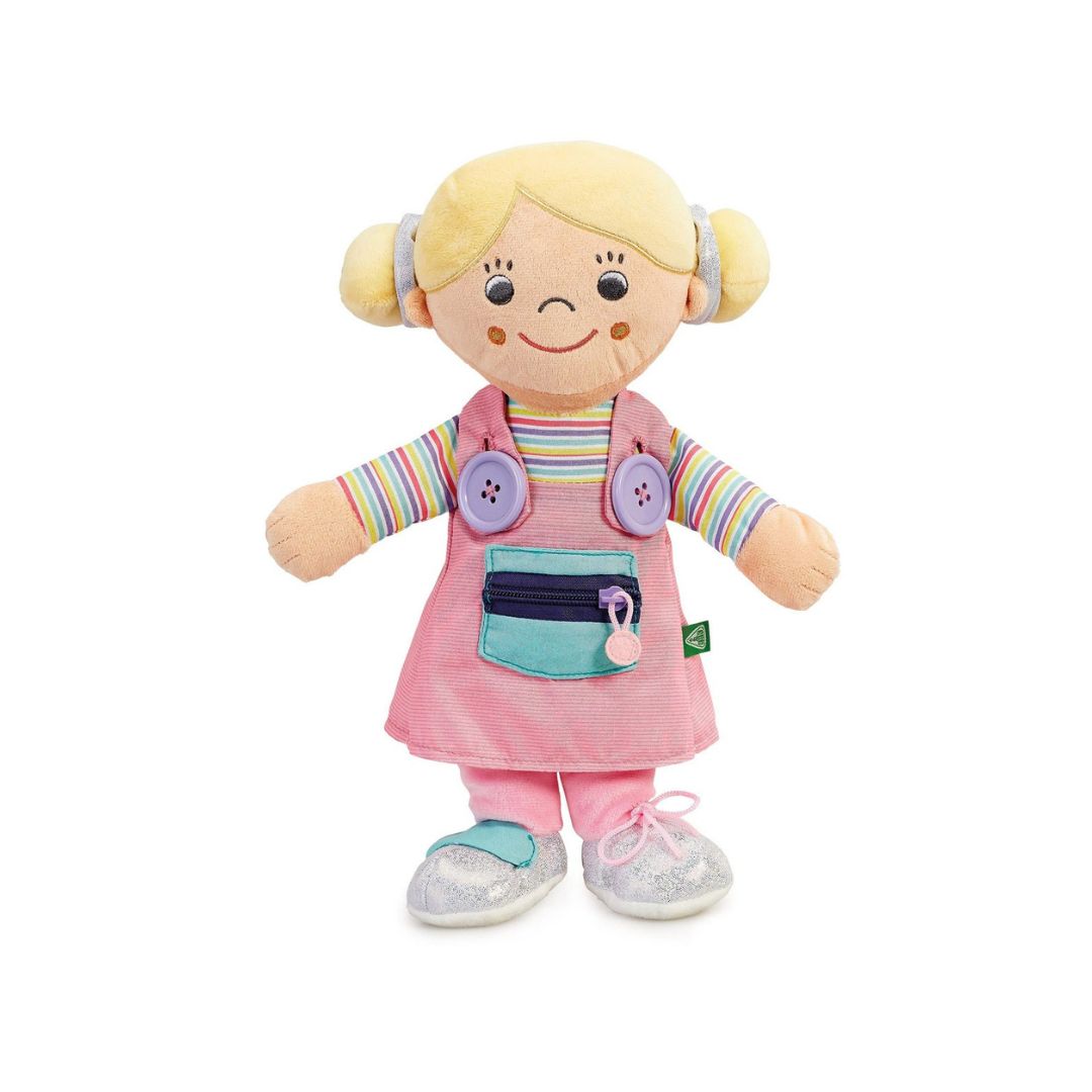 Early Learning Centre Learn To Dress Lilly Soft Rag Doll