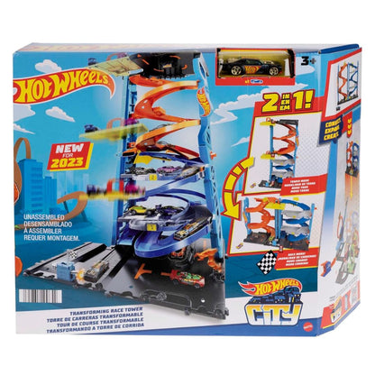 Hot Wheels City Transforming Race Tower