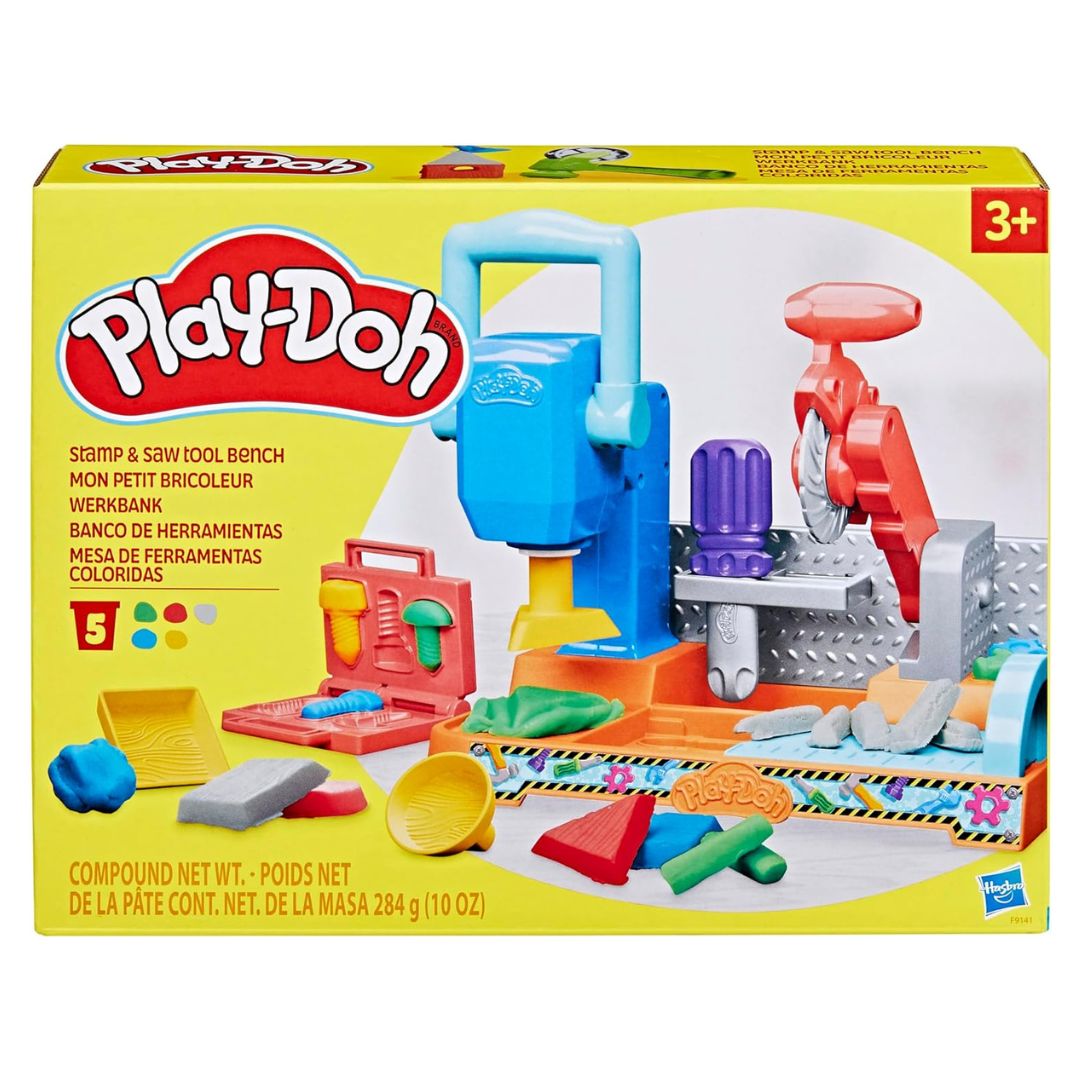 PlayDoh Tool Bench with Molds and Sawmill