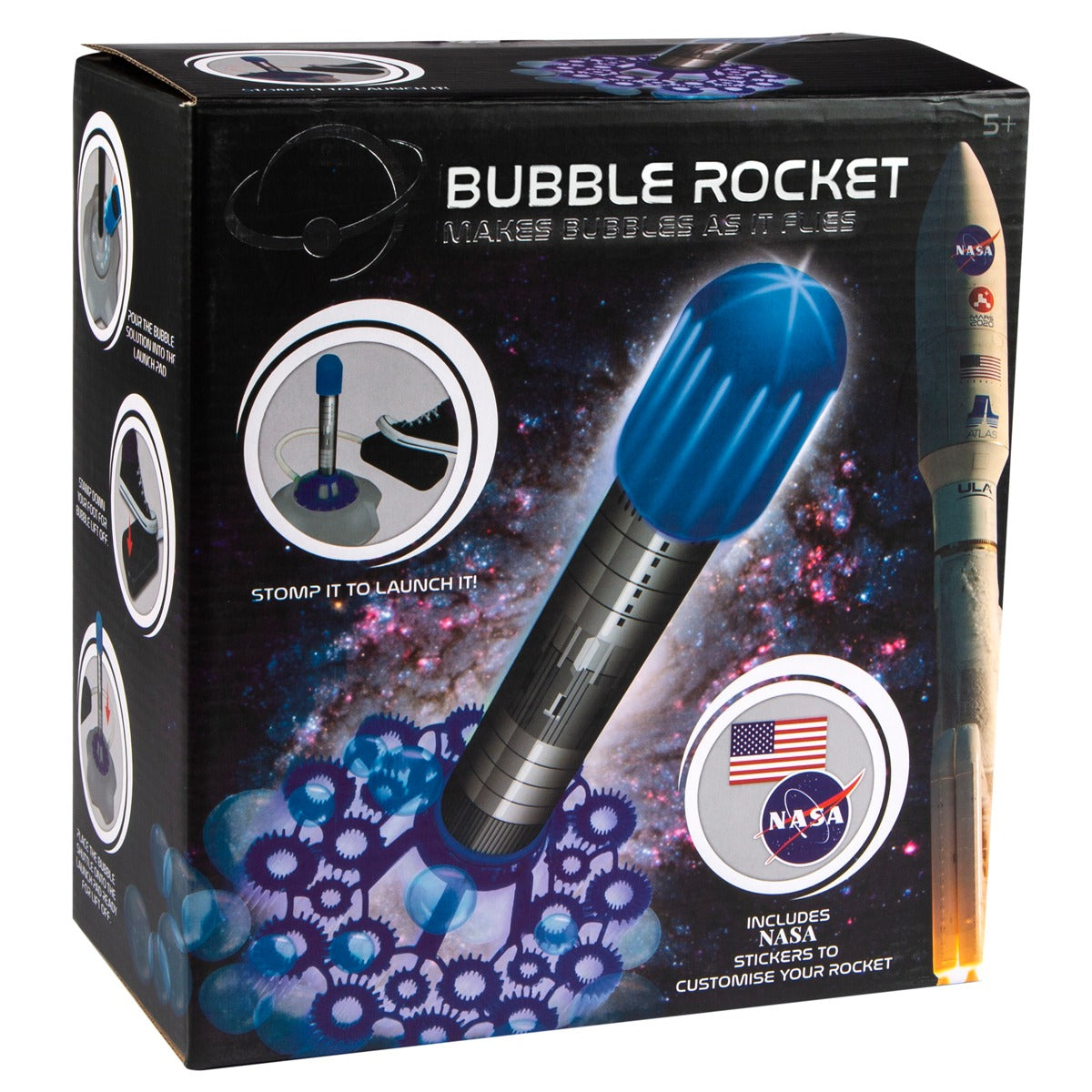 NASA Bubble Rocket Set