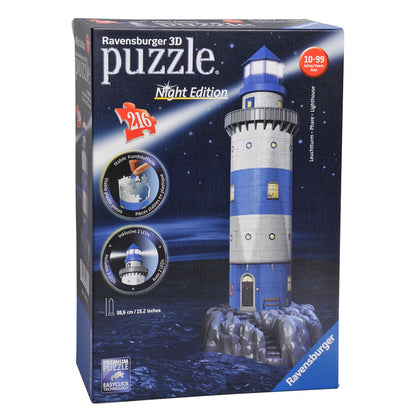 3D Puzzle Lighthouse Night Edition