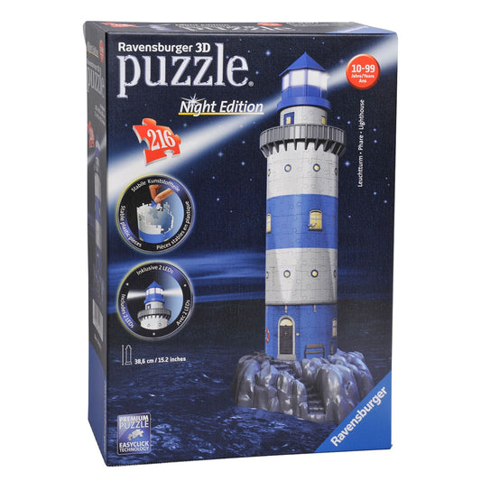 3D Puzzle Lighthouse Night Edition