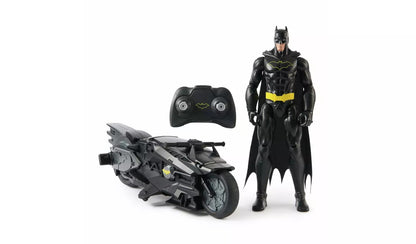 Batman RC Batcycle and 12 Inch