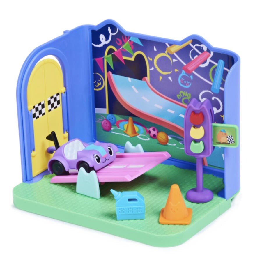 Gabby's Doll House Racing Cat Pure Playroom