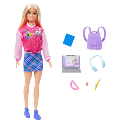 Barbie Back to School Doll with School Uniform & Accessories