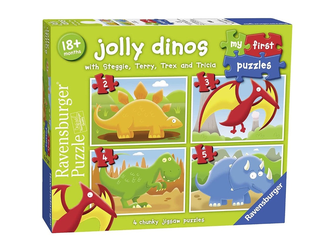 Jolly Dinos My First Puzzles