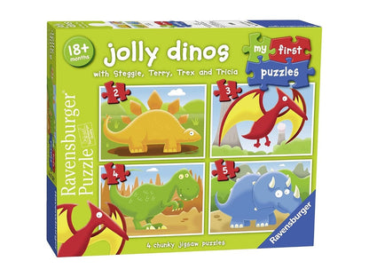 Jolly Dinos My First Puzzles