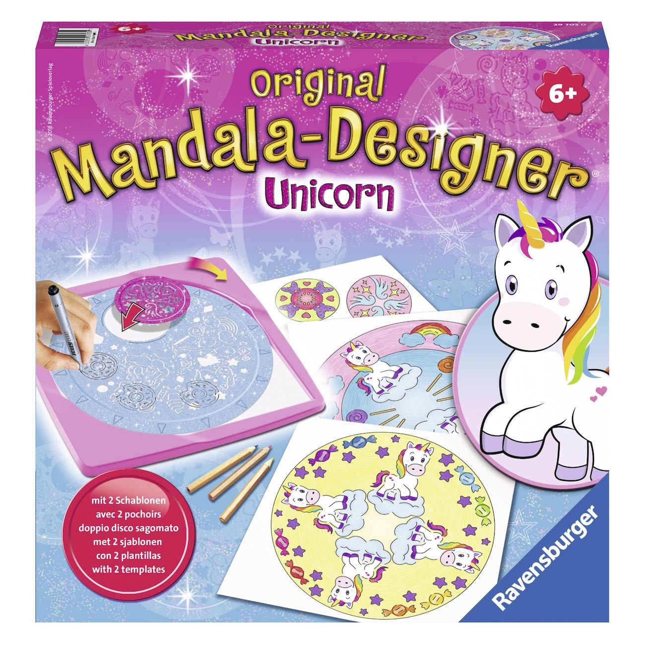 Mandala Designer 2-in-1 - Unicorn