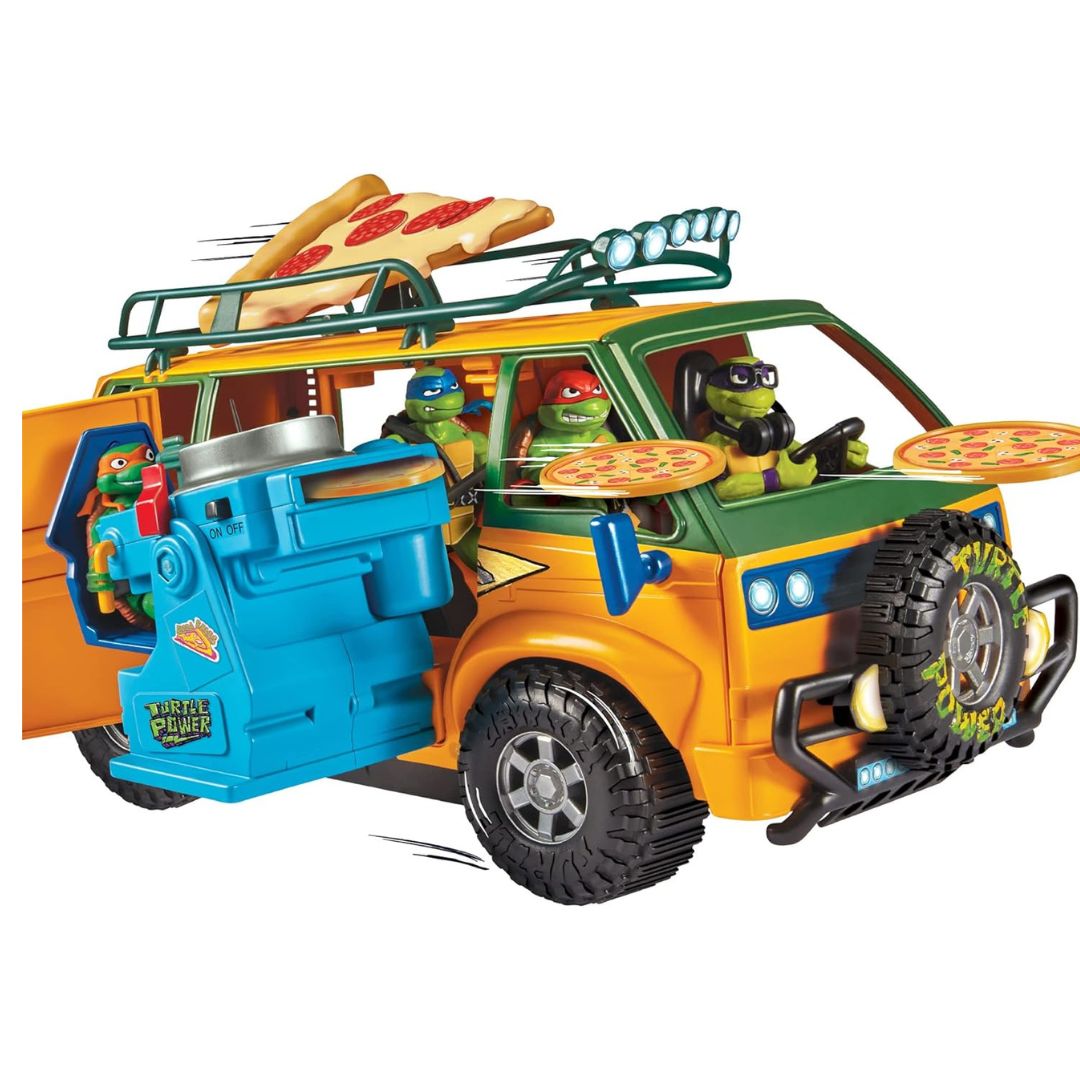 Teenage Mutant Ninja Turtles  Mutant Mayhem Pizza Fire Delivery Van