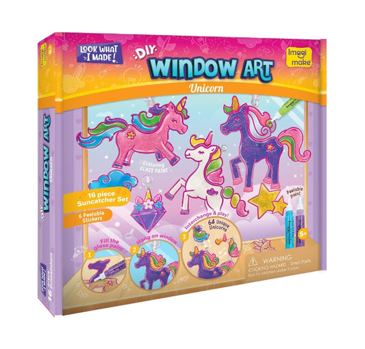 Diy Window Art Unicorn