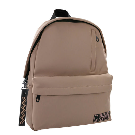 Must Matte Beige Backpack