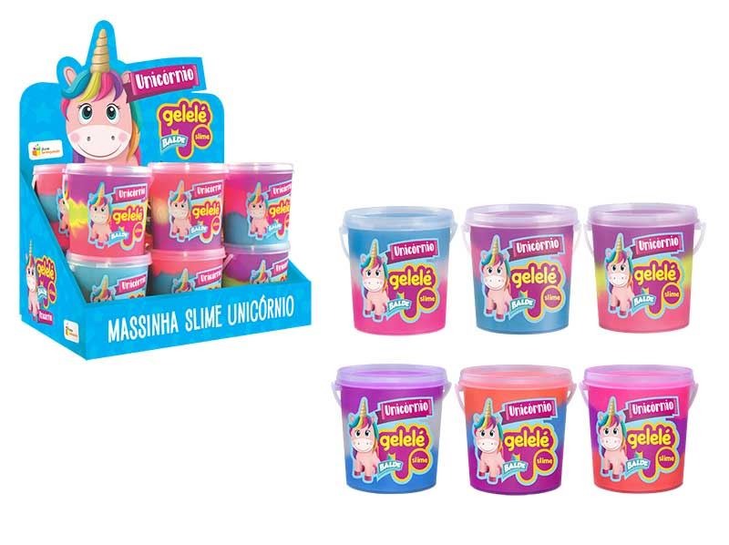 Unicorn Slime Bucket - Assorted