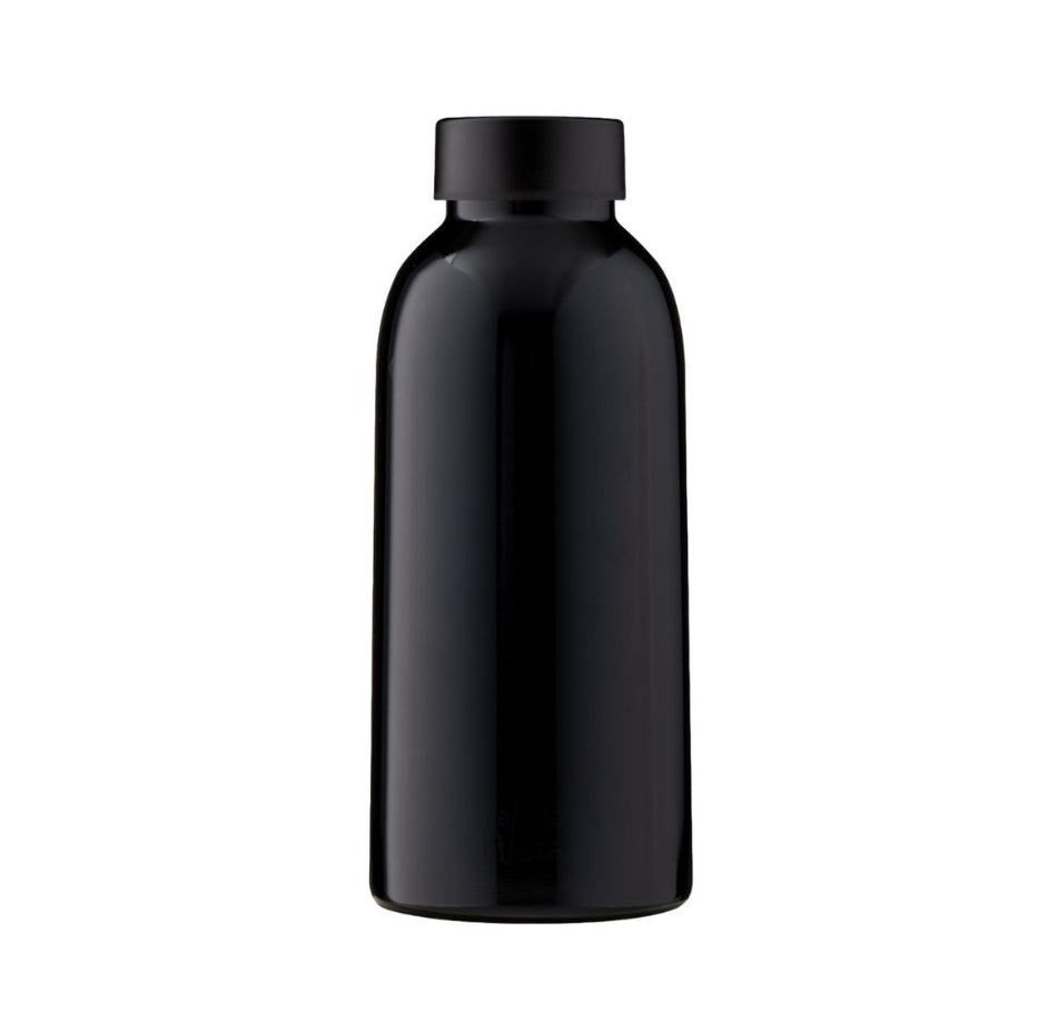 Insulated Stainless Steel Bottle Black 470ml