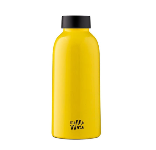 Insulated Yellow Water Bottle 470ml