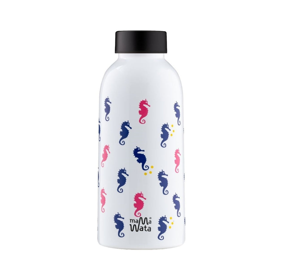 Insulated Sea Horse Water Bottle 470ml