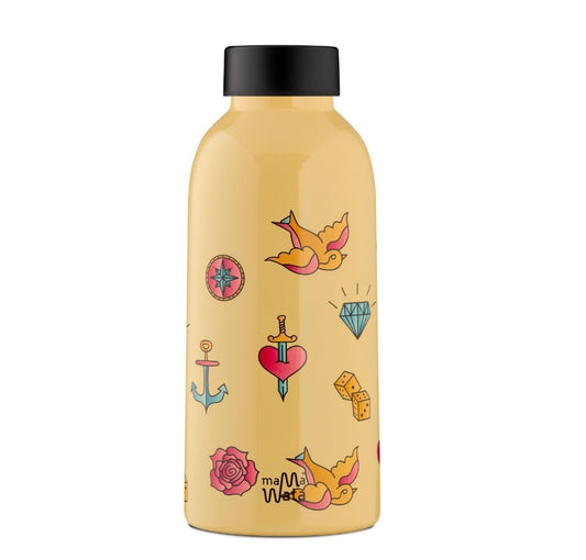 Insulated Tattoo Water Bottle 470ml