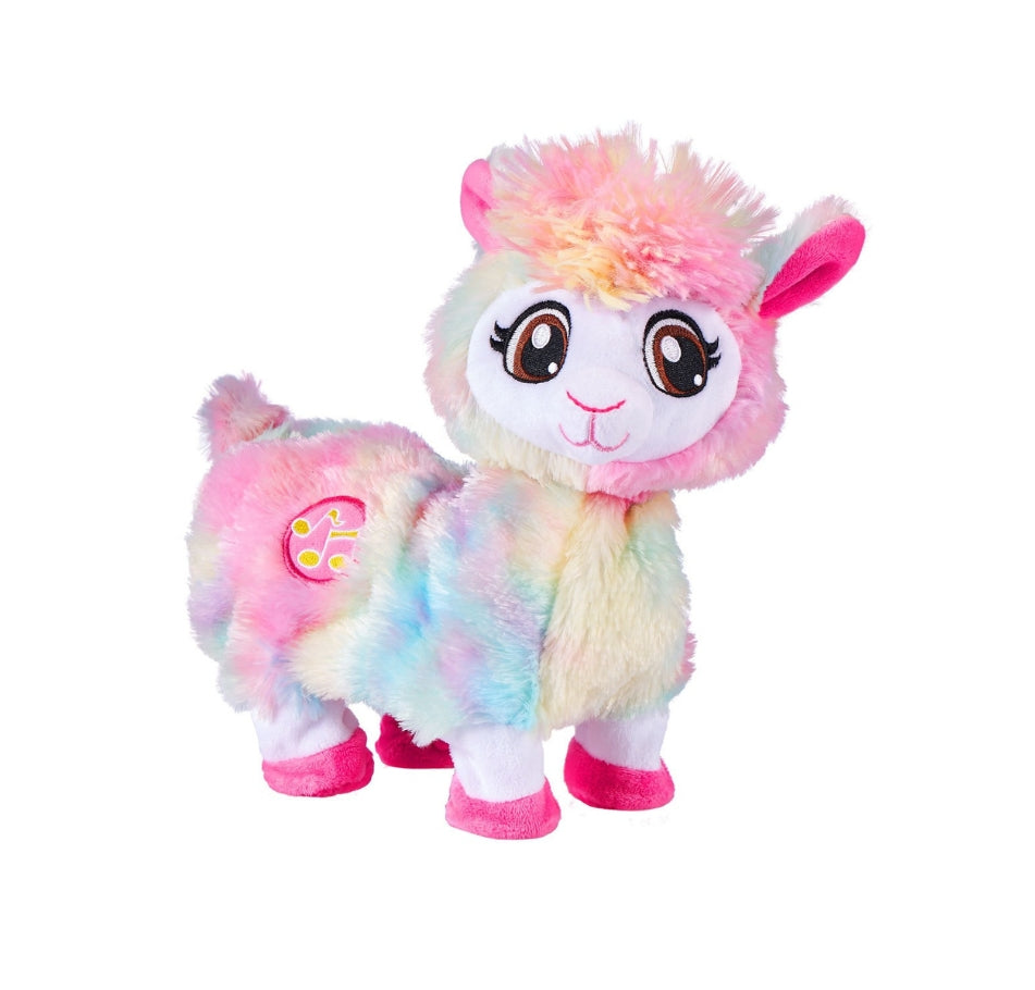 Pets Alive Rainbow Bonnie the Booty Shakin’ Llama Electronic Pet By ZURU