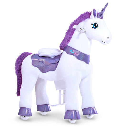 Purple Unicorn Ride-On