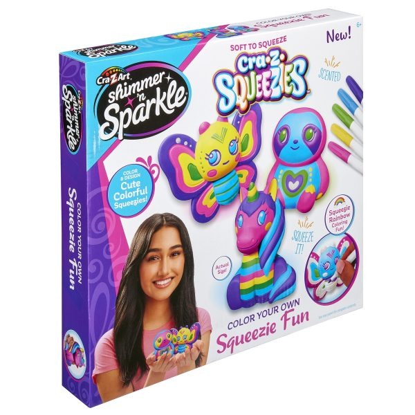 Color Your Own Squeezie Fun