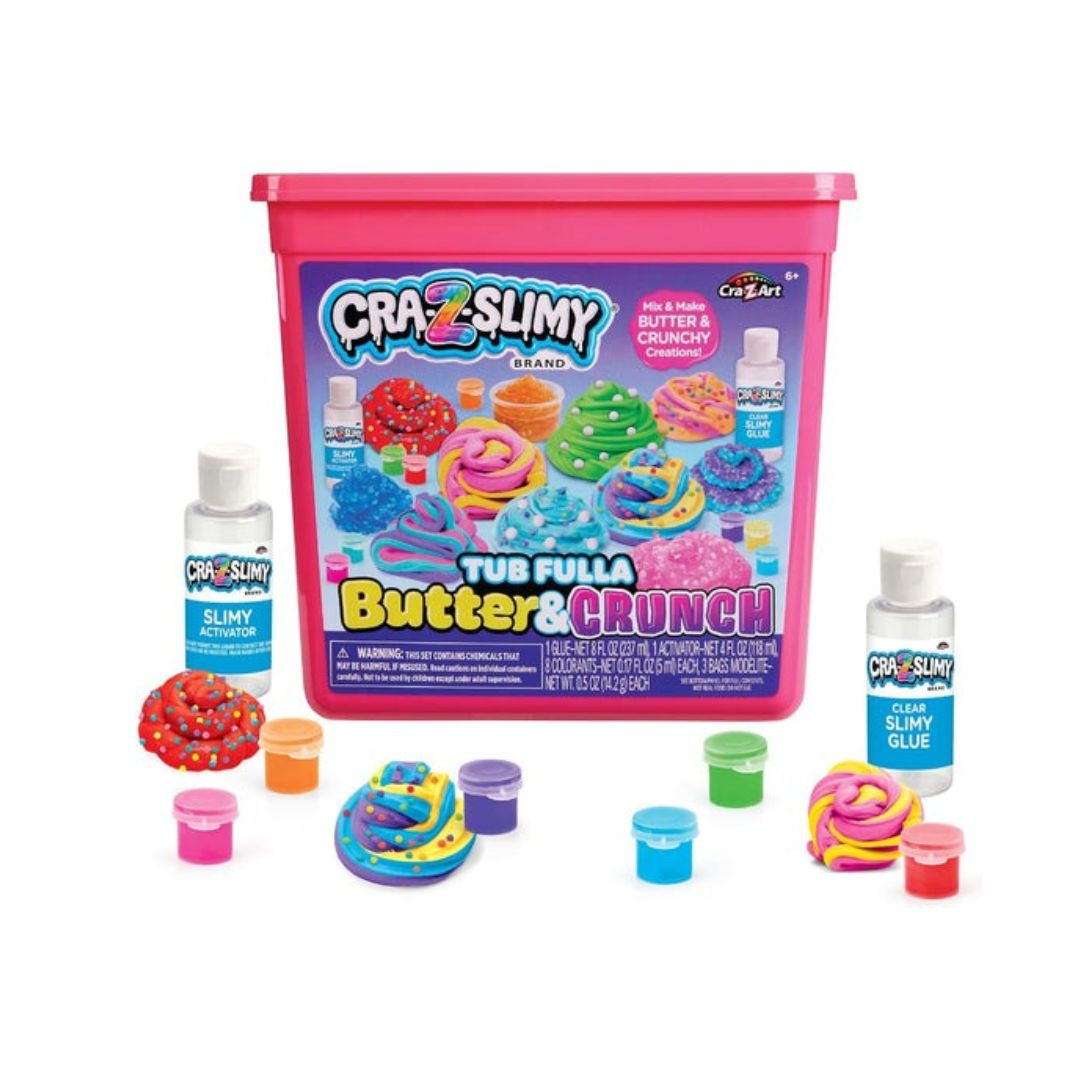 CRA-Z-Slimy Tub Fulla Butter & Crunch DIY Slime Kit