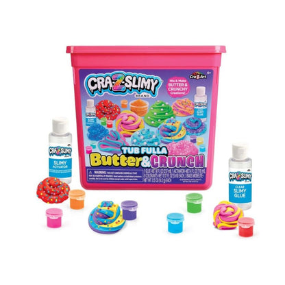 CRA-Z-Slimy Tub Fulla Butter & Crunch DIY Slime Kit