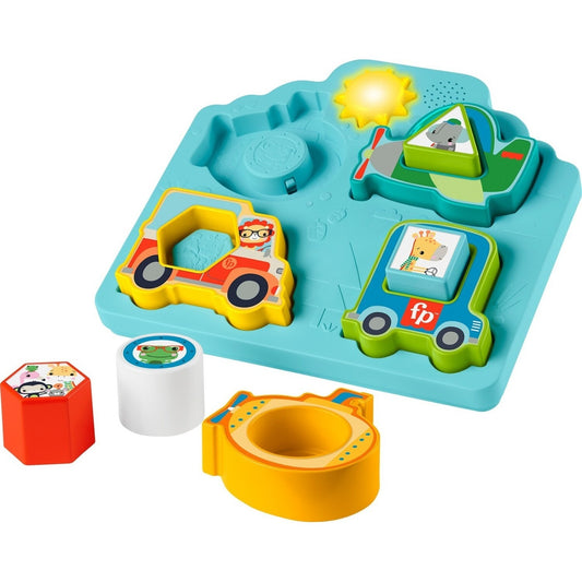 Fisher Price Shapes and Sounds Vehicle Puzzle