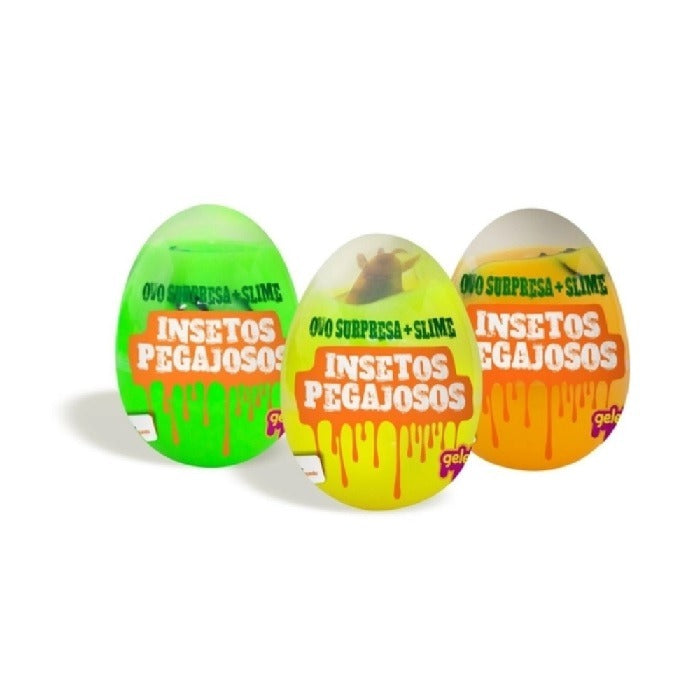 Slime Surprise Egg Toy 98g Sticky Insects